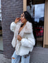 Short jacket "NORTH FL257" - WHITE